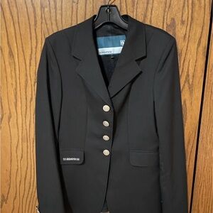 ROMFH Feather Weight Black Dressage Coat